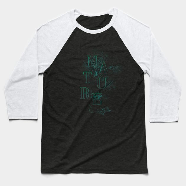 Nature Baseball T-Shirt by Digster